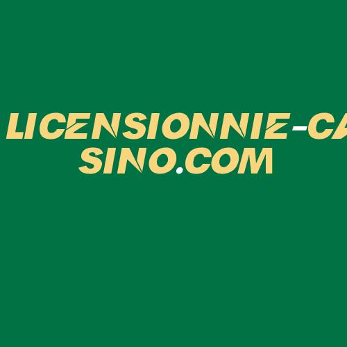 Logo da LICENSIONNIE-CASINO